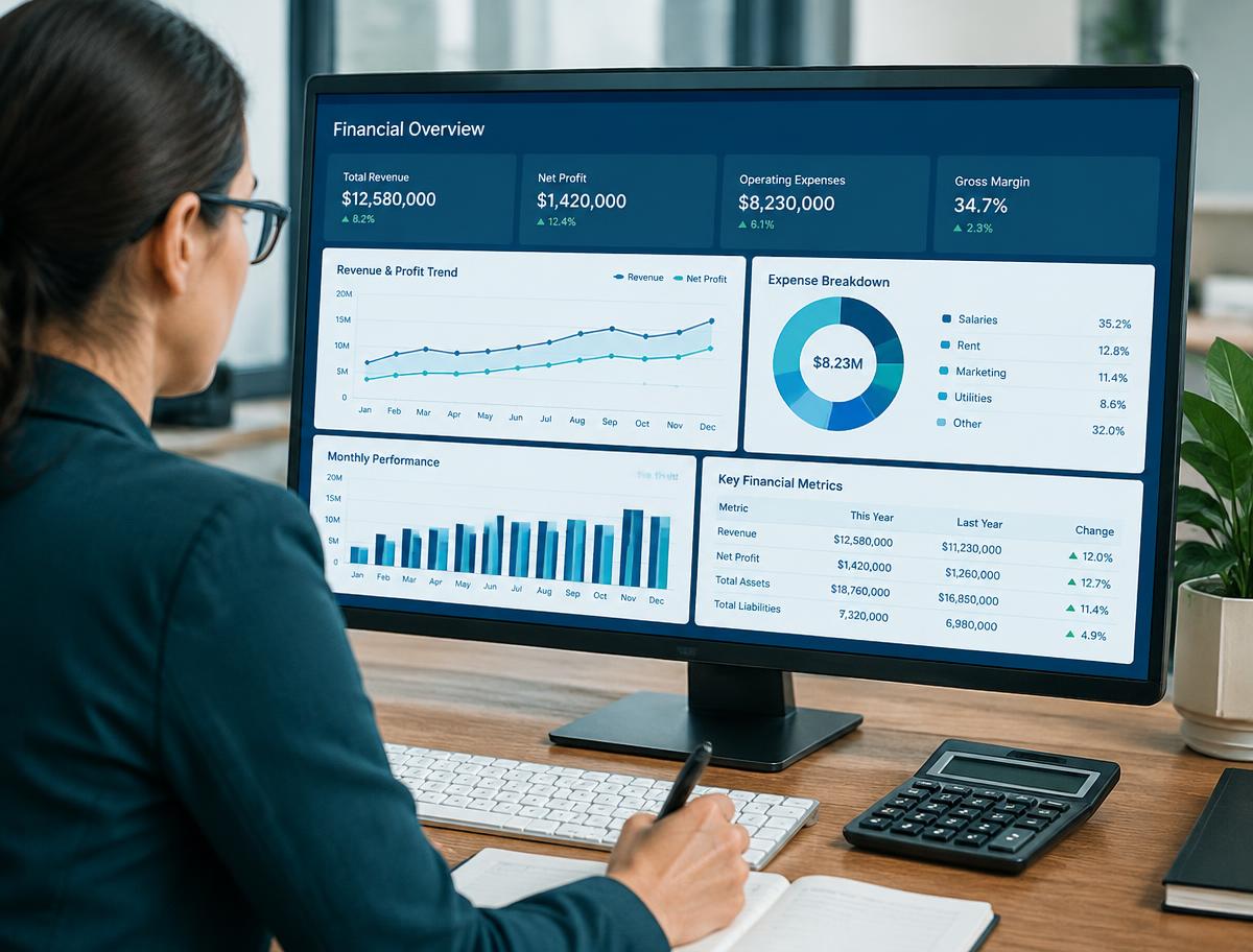 Business Expense Tracker interface preview